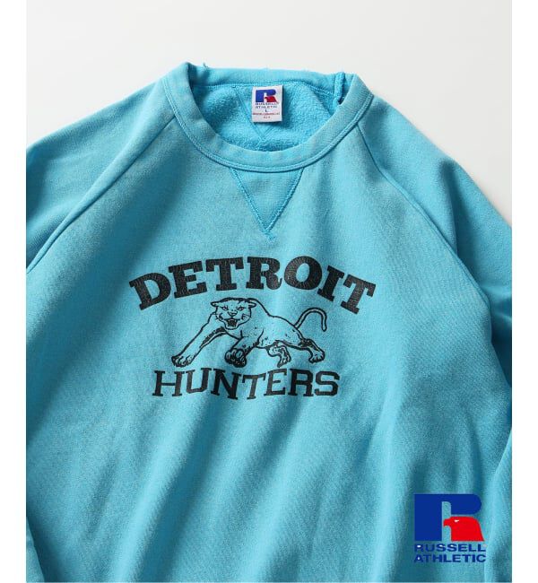 JOURNAL STANDARD relume「RUSSELL ATHLETIC / ラッセル アスレティック 別注 プリントスウェット」|スウェット・ジャージ|サックスブルー