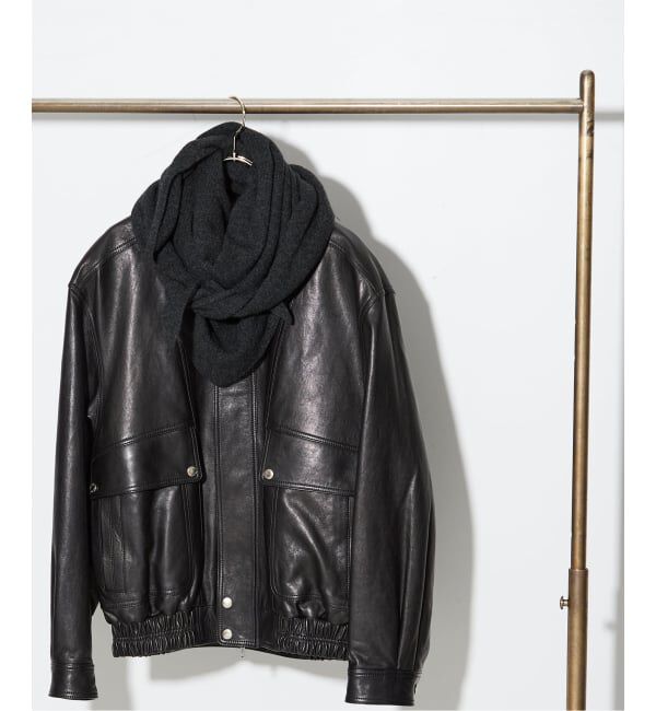 journal standard L'essage「【ASAUCE MELER】シームレス トライアングル カシミヤニットストール」|ストール|