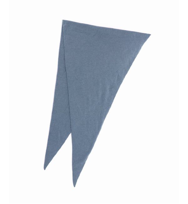 journal standard L'essage「【ASAUCE MELER】シームレス トライアングル カシミヤニットストール」|ストール|