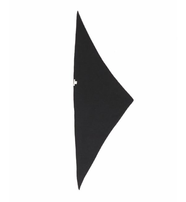 journal standard L'essage「【ASAUCE MELER】シームレス トライアングル カシミヤニットストール」|ストール|