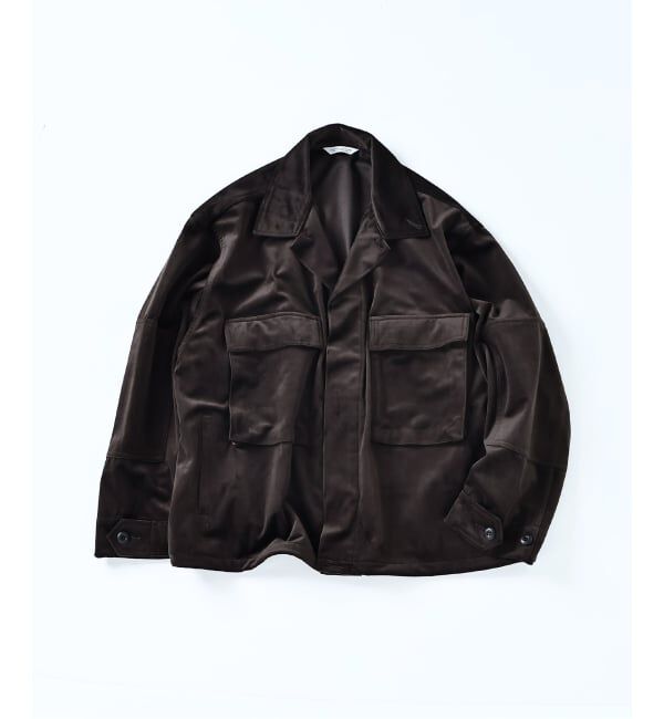 JOURNAL STANDARD「トリコット ベロア フェード BDU シャツジャケット」|その他|