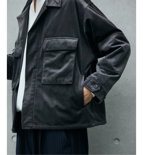 JOURNAL STANDARD「トリコット ベロア フェード BDU シャツジャケット」|その他|