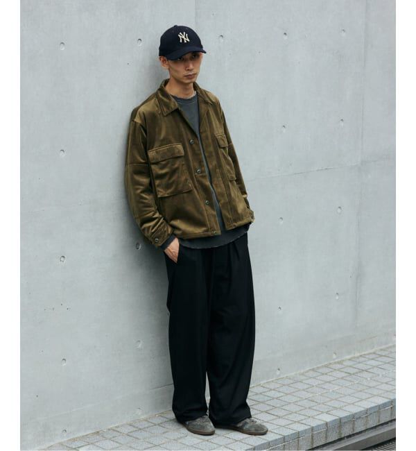 JOURNAL STANDARD「トリコット ベロア フェード BDU シャツジャケット」|その他|