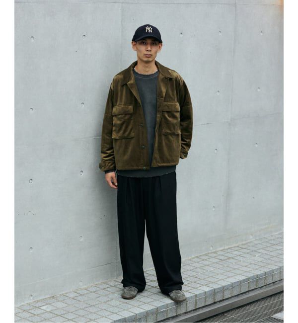 JOURNAL STANDARD「トリコット ベロア フェード BDU シャツジャケット」|その他|