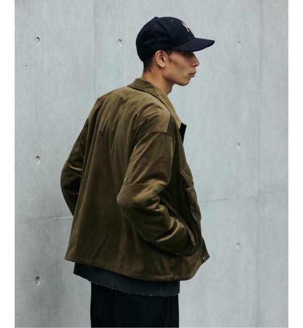JOURNAL STANDARD「トリコット ベロア フェード BDU シャツジャケット」|その他|
