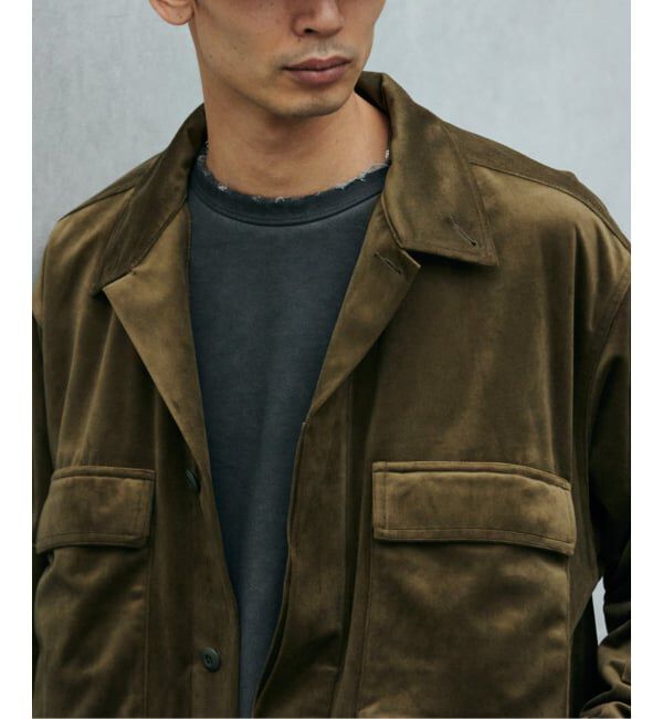JOURNAL STANDARD「トリコット ベロア フェード BDU シャツジャケット」|その他|
