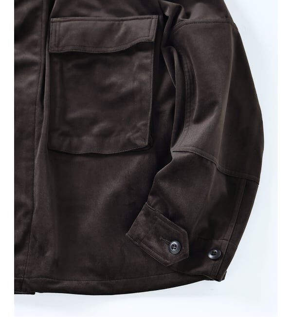JOURNAL STANDARD「トリコット ベロア フェード BDU シャツジャケット」|その他|