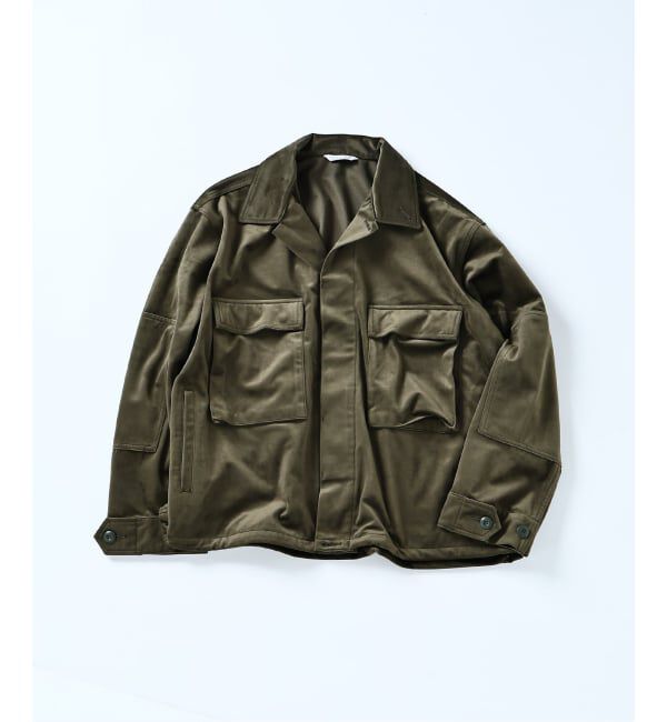 JOURNAL STANDARD「トリコット ベロア フェード BDU シャツジャケット」|その他|