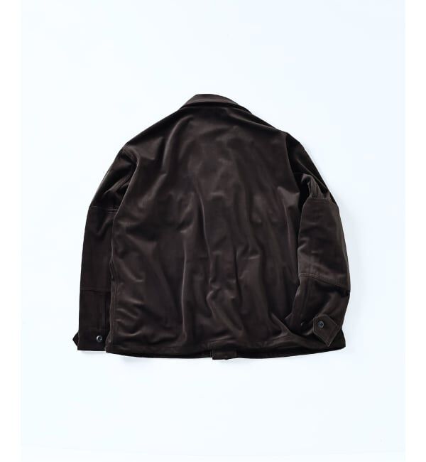JOURNAL STANDARD「トリコット ベロア フェード BDU シャツジャケット」|その他|