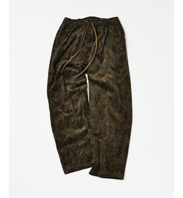 JOURNAL STANDARD relume「ペイズリープリント 6ウェル コーデュロイ イージーパンツ」|その他|カーキ