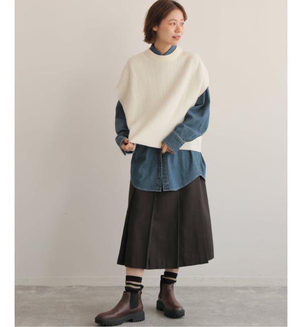 JOURNAL STANDARD relume「《追加2》ハミルトンウール畔ベスト」|ベスト・ジレ|