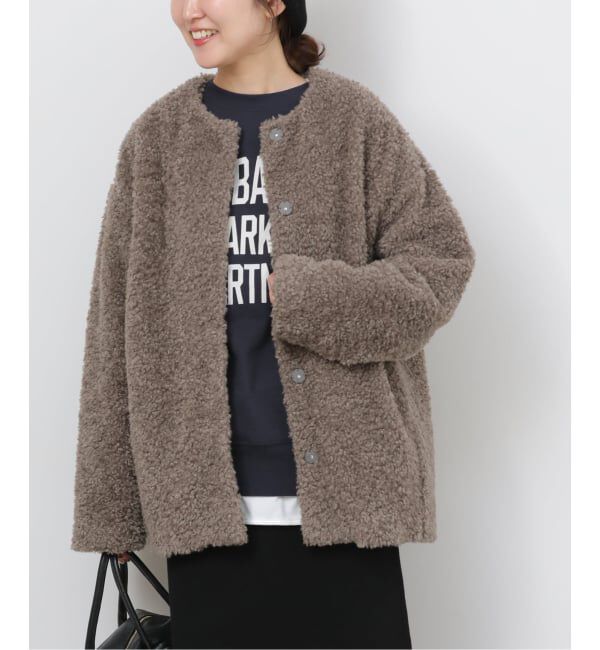 JOURNAL STANDARD relume「《追加》ボアカラーレスジャケット」|その他|
