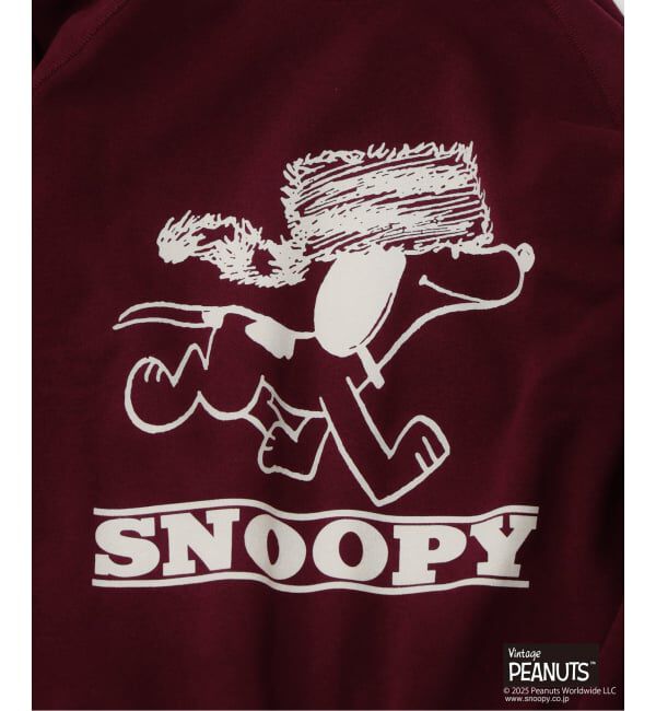 JOURNAL STANDARD relume「PEANUTS / ピーナッツ 別注 FANTASY A&G INC プリント スウェット HOLIDAY」|スウェット・ジャージ|