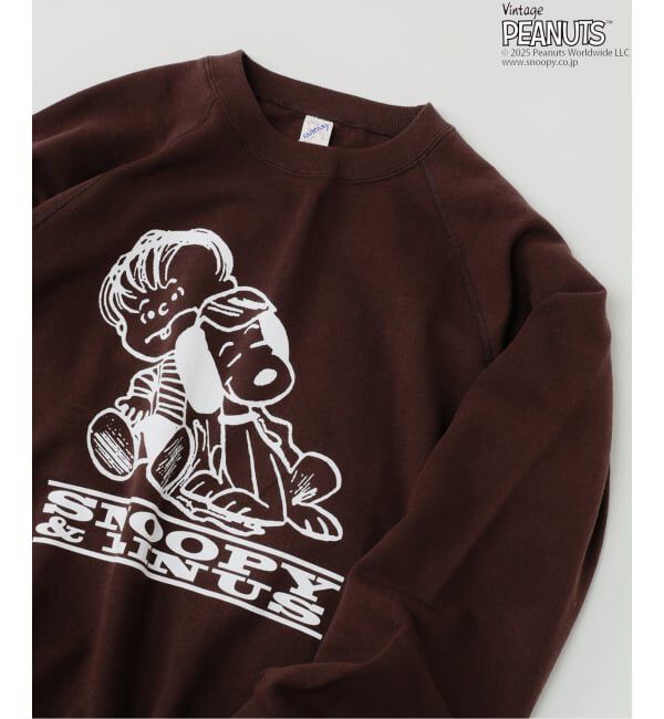 JOURNAL STANDARD relume「PEANUTS / ピーナッツ 別注 FANTASY A&G INC プリント スウェット HOLIDAY」|スウェット・ジャージ|
