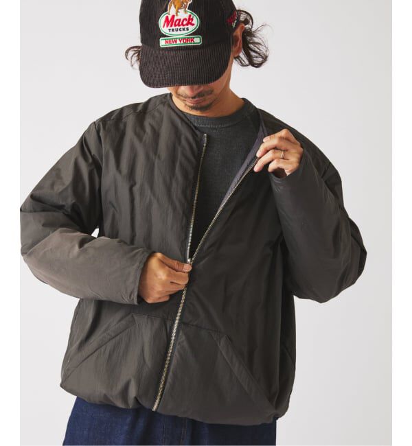 JOURNAL STANDARD relume「TAION / タイオン 別注 ヴァーチカルキルト リバーシブル ダウンカーディガン」|ダウン|