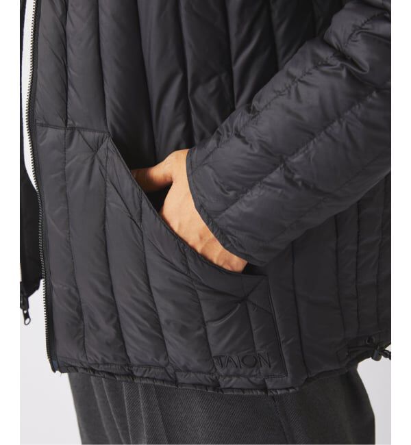 JOURNAL STANDARD relume「TAION / タイオン 別注 ヴァーチカルキルト リバーシブル ダウンカーディガン」|ダウン|