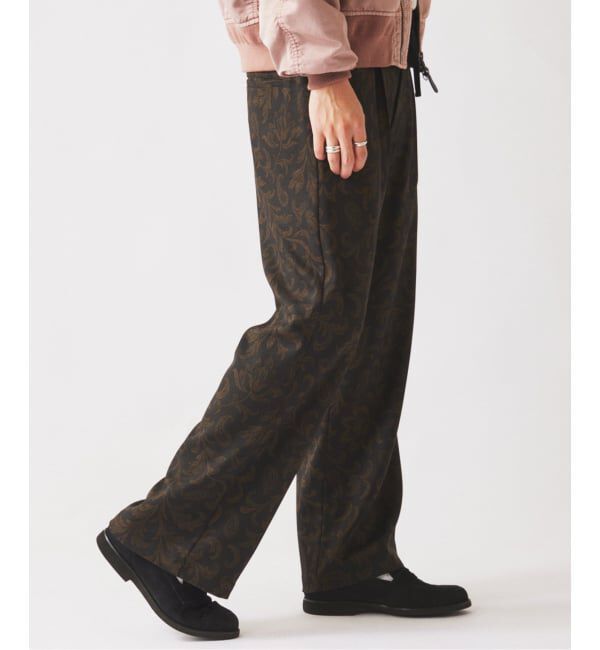 JOURNAL STANDARD relume「リーフパターン 1タック イージーパンツ」|その他|