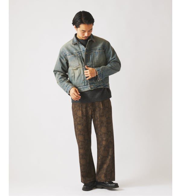 JOURNAL STANDARD relume「リーフパターン 1タック イージーパンツ」|その他|