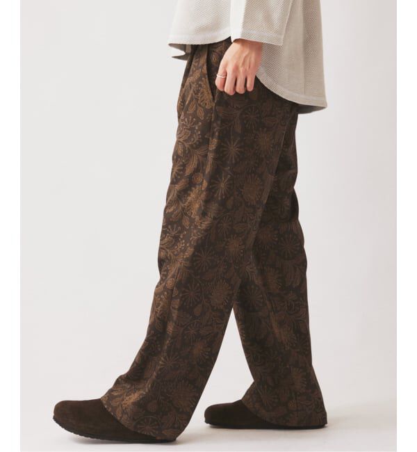 JOURNAL STANDARD relume「リーフパターン 1タック イージーパンツ」|その他|