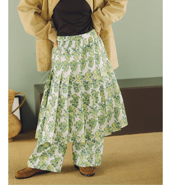 JOURNAL STANDARD「別注【TOLIGHT&times;JOURNALSTANDARD】FLOWER JQ SK」|スカート|ホワイト