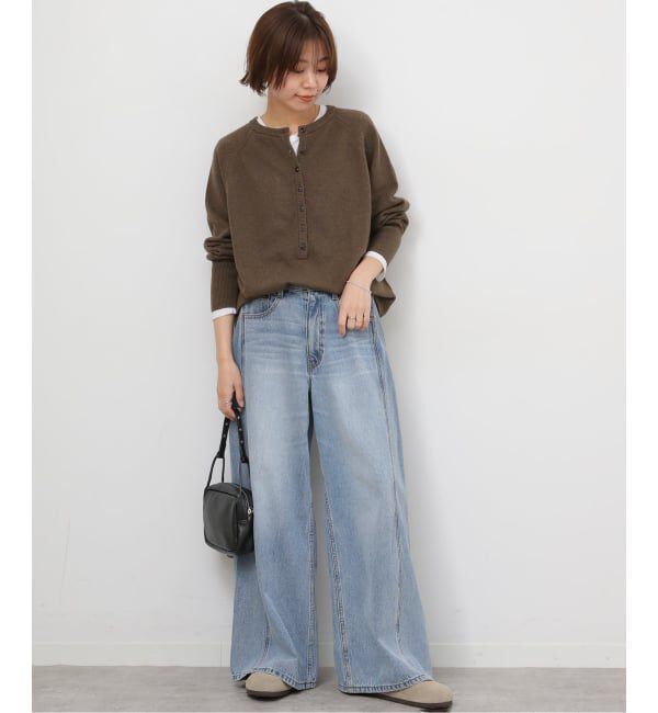 JOURNAL STANDARD relume「《追加3》ウールミックス2WAYビッグプルオーバー」|ニット・セーター|