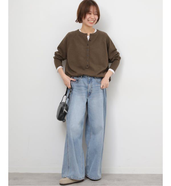 JOURNAL STANDARD relume「《追加3》ウールミックス2WAYビッグプルオーバー」|ニット・セーター|