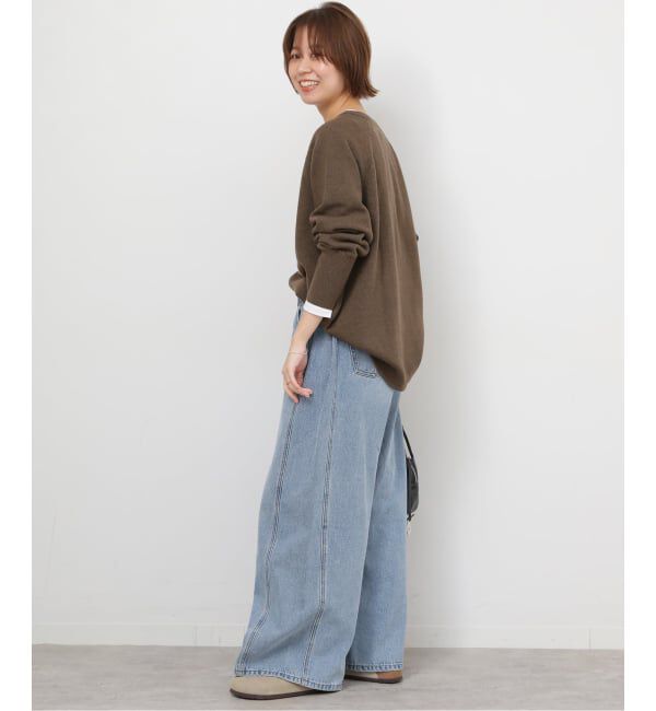 JOURNAL STANDARD relume「《追加3》ウールミックス2WAYビッグプルオーバー」|ニット・セーター|