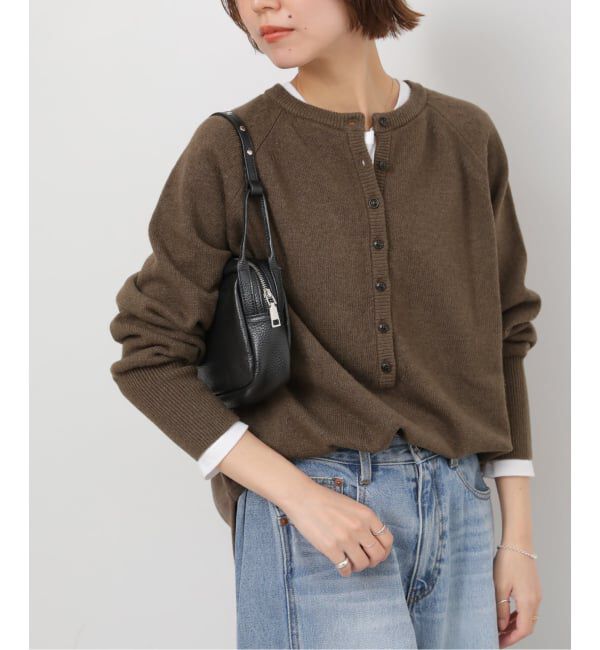 JOURNAL STANDARD relume「《追加3》ウールミックス2WAYビッグプルオーバー」|ニット・セーター|ブラウン