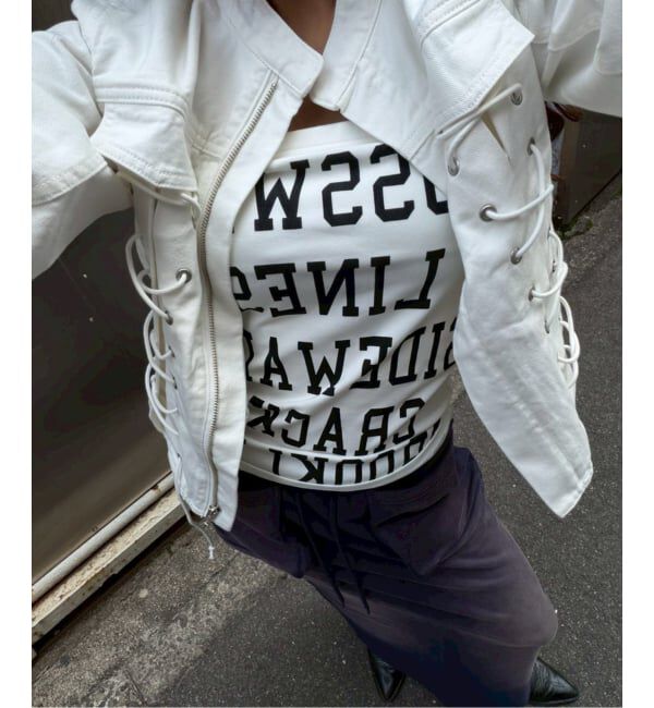 Oriens JOURNAL STANDARD「レースアップデニムジャケット」|デニムジャケット|