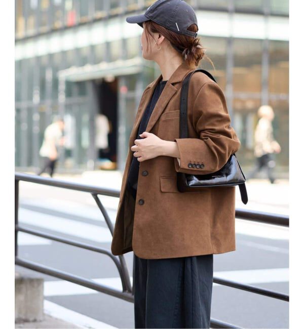 JOURNAL STANDARD「《追加》フェイクスエードジャケット」|ライダースジャケット|