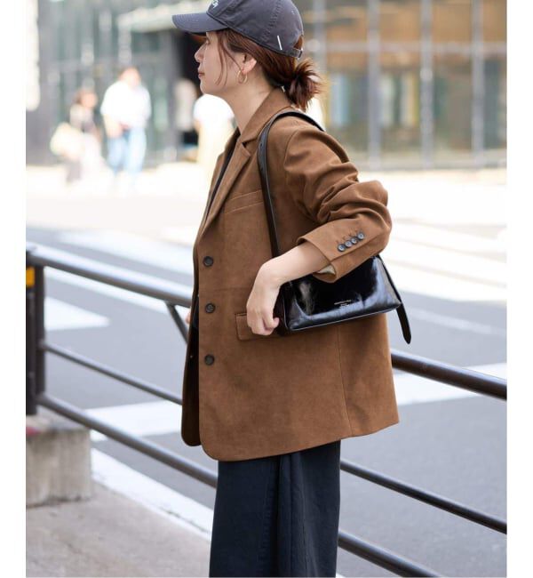 JOURNAL STANDARD「《追加》フェイクスエードジャケット」|ライダースジャケット|