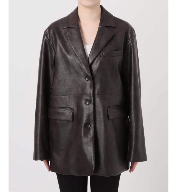 JOURNAL STANDARD「《追加》フェイクスエードジャケット」|ライダースジャケット|