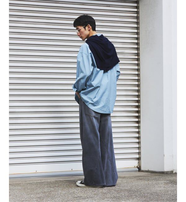 JOURNAL STANDARD「3D グレー 後染め キャノン パンツ」|デニム|