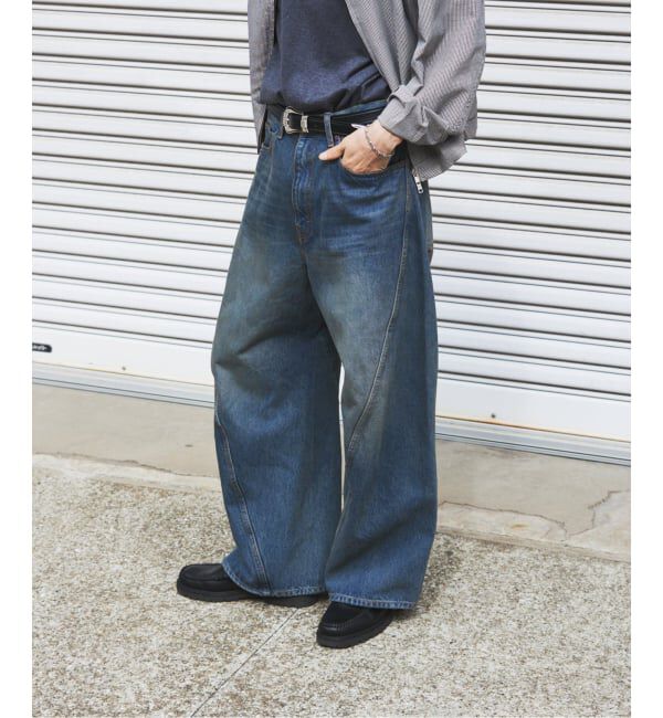 JOURNAL STANDARD「3D グレー 後染め キャノン パンツ」|デニム|