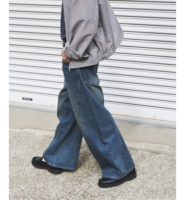 JOURNAL STANDARD「3D グレー 後染め キャノン パンツ」|デニム|