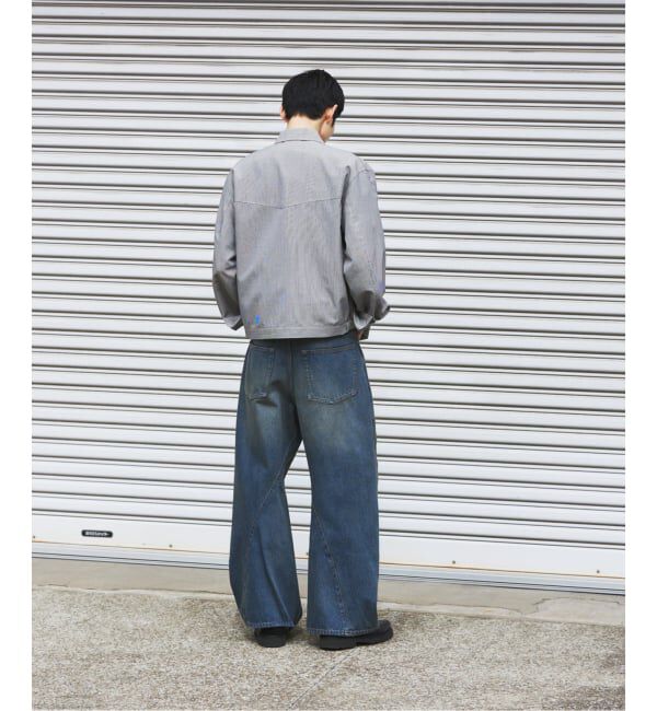 JOURNAL STANDARD「3D グレー 後染め キャノン パンツ」|デニム|