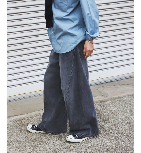 JOURNAL STANDARD「3D グレー 後染め キャノン パンツ」|デニム|