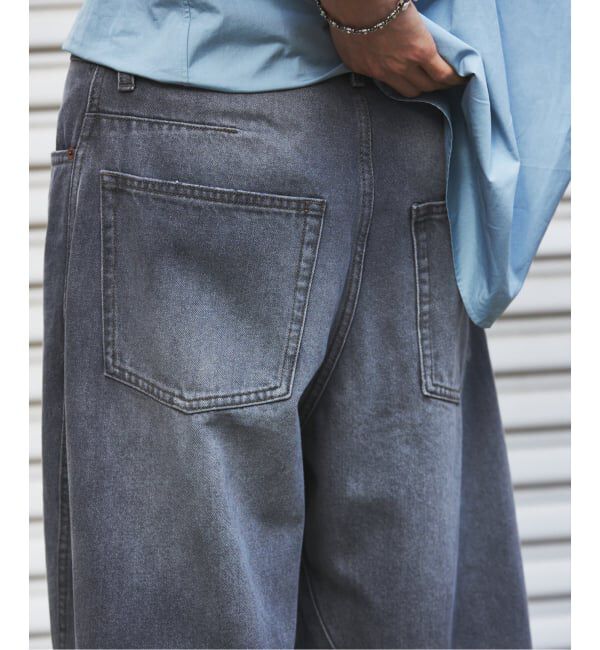 JOURNAL STANDARD「3D グレー 後染め キャノン パンツ」|デニム|