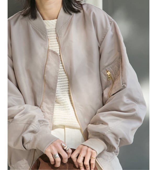 JOURNAL STANDARD「《追加》【洗える】ダブルジップMA-1」|ブルゾン・スタジャン|