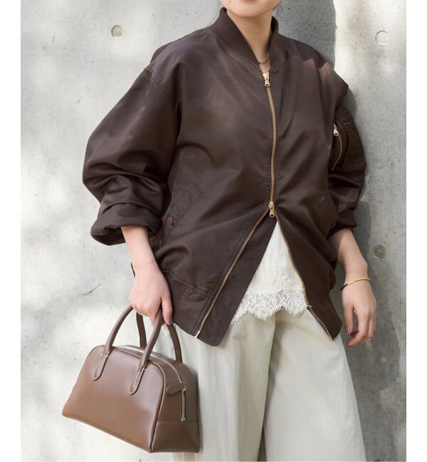 JOURNAL STANDARD「《追加》【洗える】ダブルジップMA-1」|ブルゾン・スタジャン|