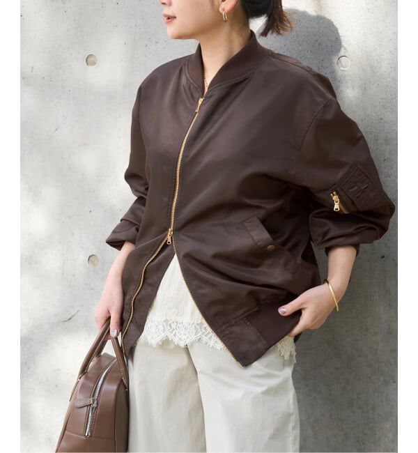 JOURNAL STANDARD「《追加》【洗える】ダブルジップMA-1」|ブルゾン・スタジャン|