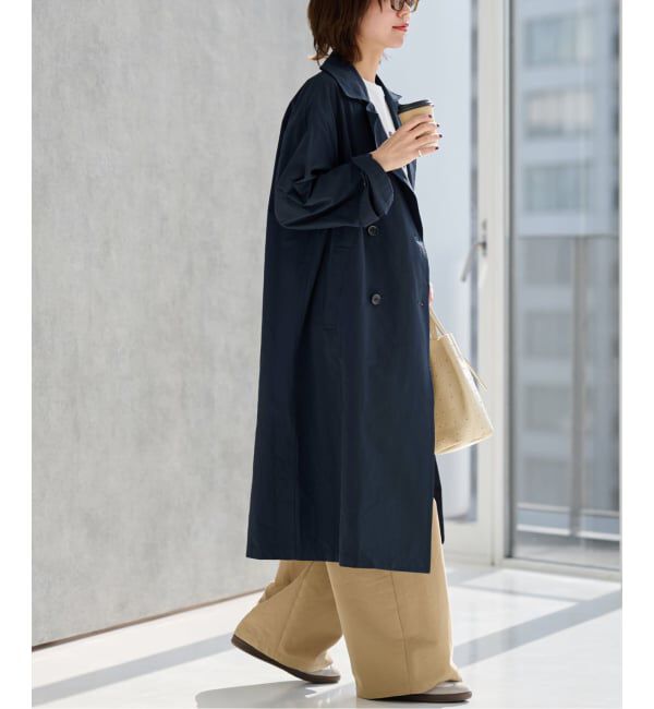 JOURNAL STANDARD relume「《WEB限定追加 / 新色 / 洗濯機洗い可》コットンナイロンライトトレンチコート」|トレンチコート|