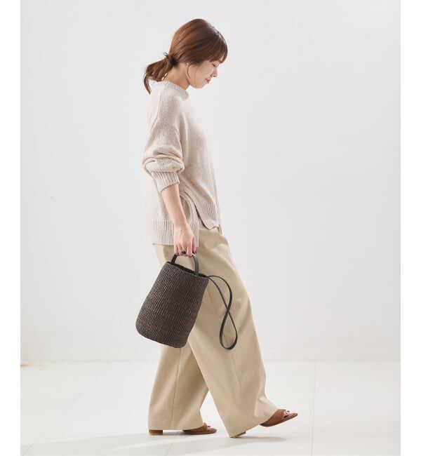 journal standard L'essage「【金子綾さん着用】コットンTAPEワイドプルオーバー」|ニット・セーター|