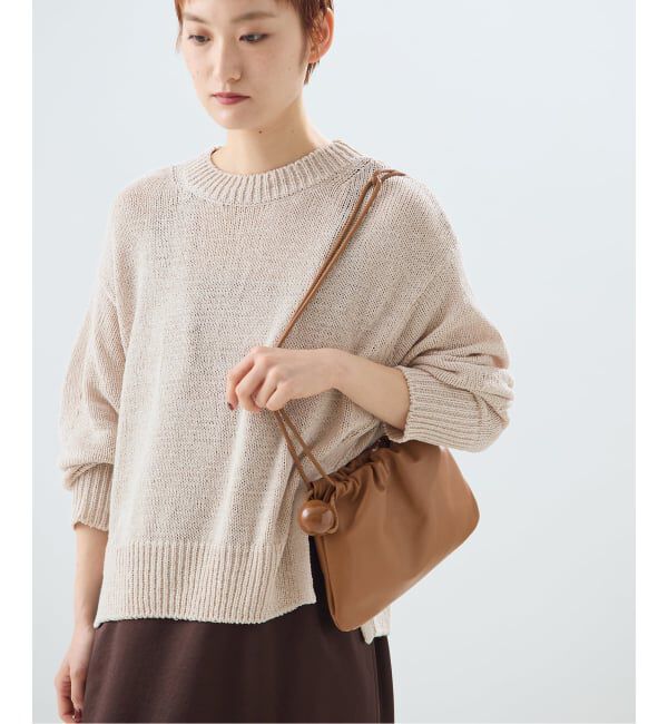 journal standard L'essage「【金子綾さん着用】コットンTAPEワイドプルオーバー」|ニット・セーター|