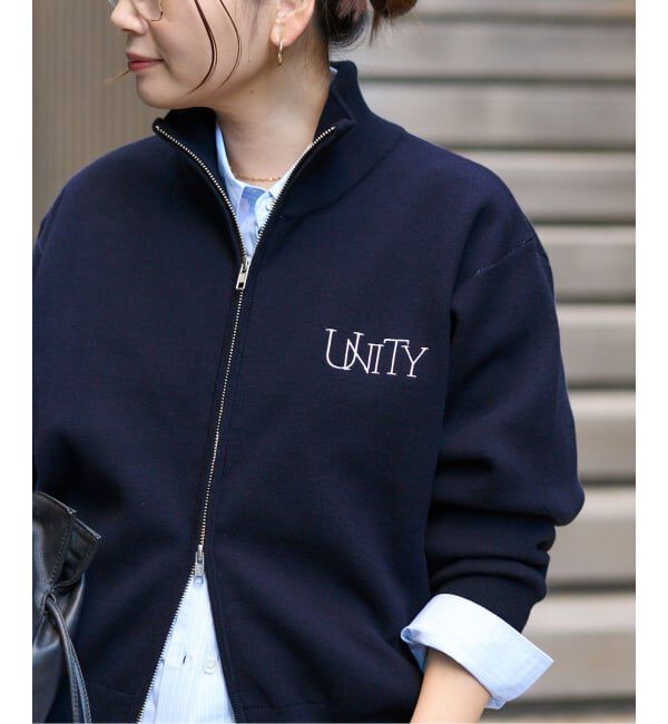 JOURNAL STANDARD「《追加2》バックロゴダブルジップカーディガン」|カーディガン|