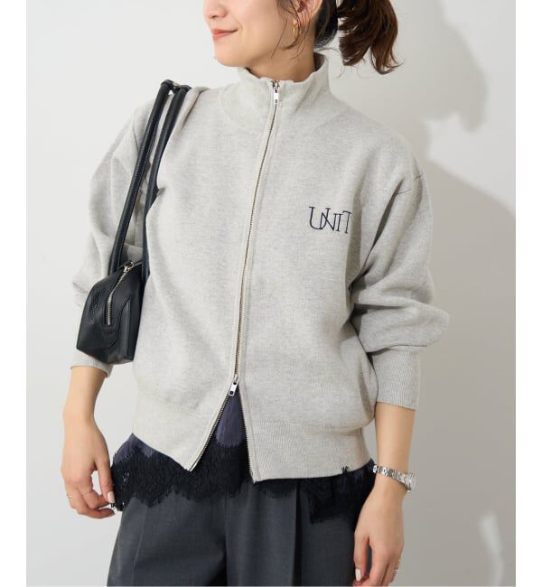 JOURNAL STANDARD「《追加2》バックロゴダブルジップカーディガン」|カーディガン|