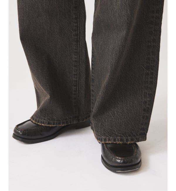 JOURNAL STANDARD relume「《予約》スモーキーデニム 11oz ワイドパンツ」|デニム|
