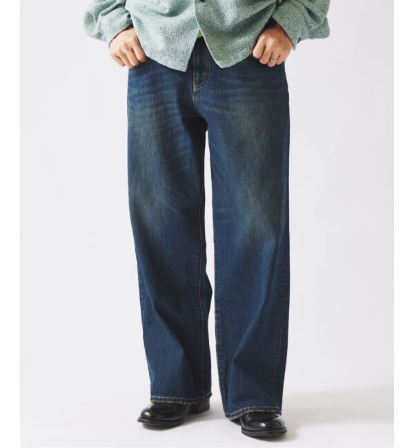JOURNAL STANDARD relume「《予約》スモーキーデニム 11oz ワイドパンツ」|デニム|