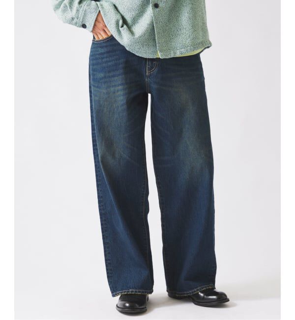 JOURNAL STANDARD relume「《予約》スモーキーデニム 11oz ワイドパンツ」|デニム|