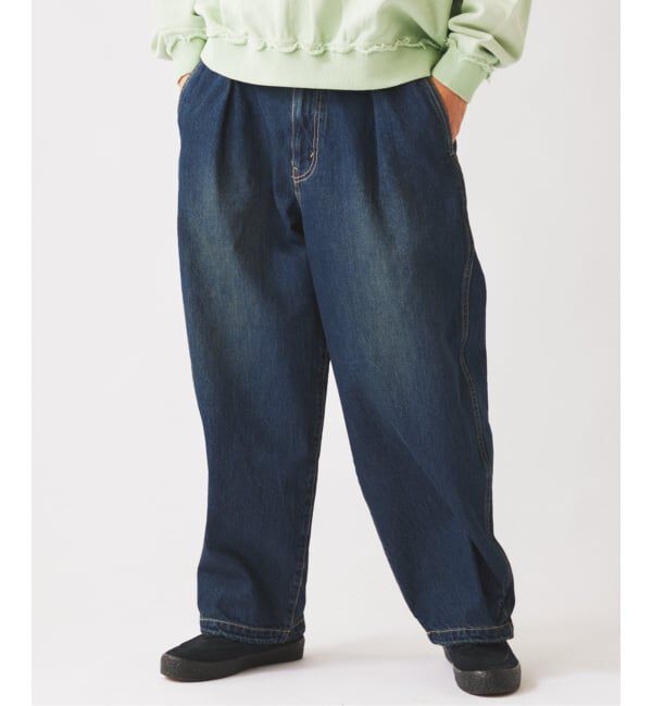 JOURNAL STANDARD relume「《予約》スモーキーデニム 11oz オーバーパンツ」|デニム|